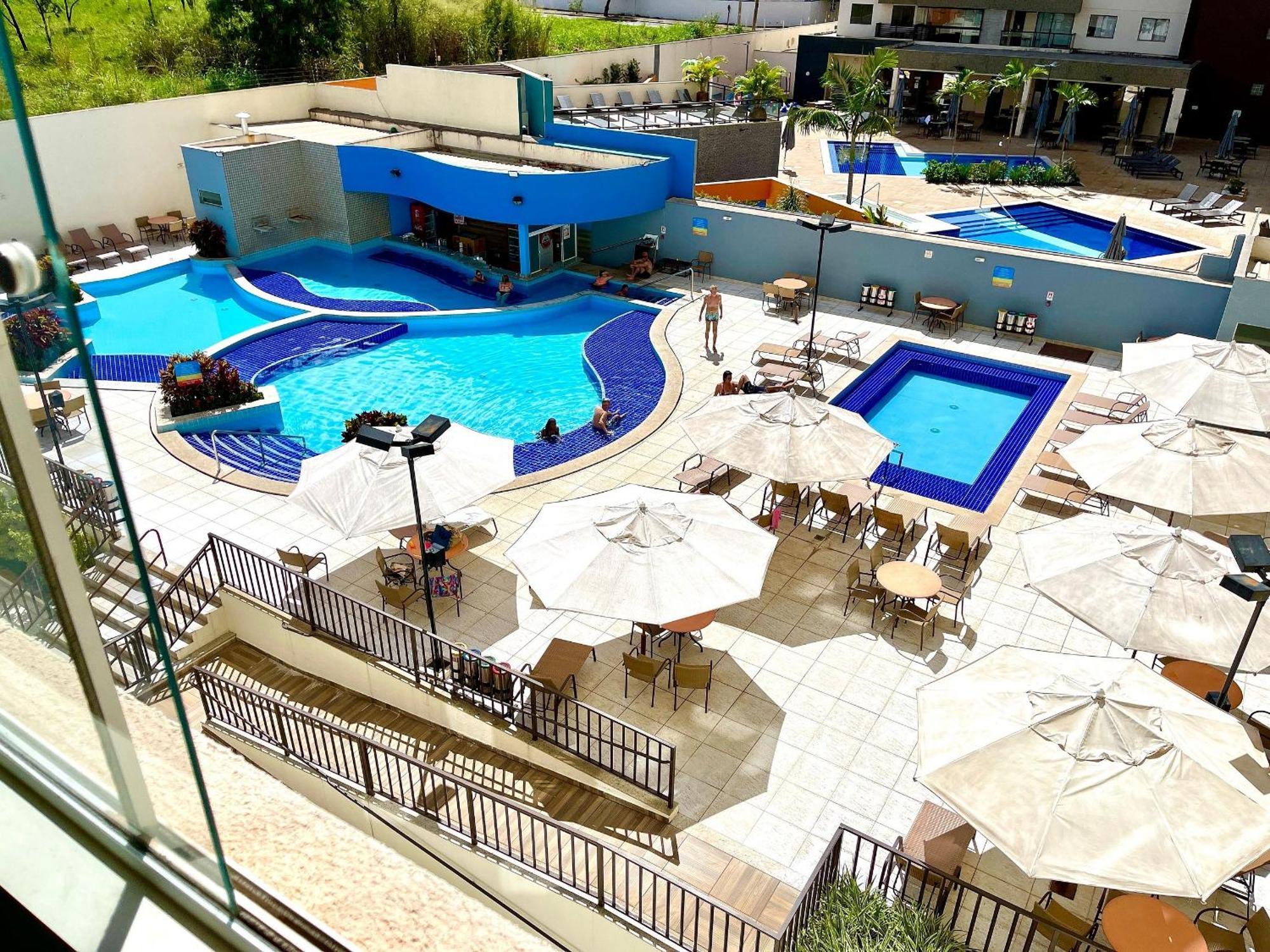 קאלדס נובאס Atrium Residence - Locacao Temporada מראה חיצוני תמונה